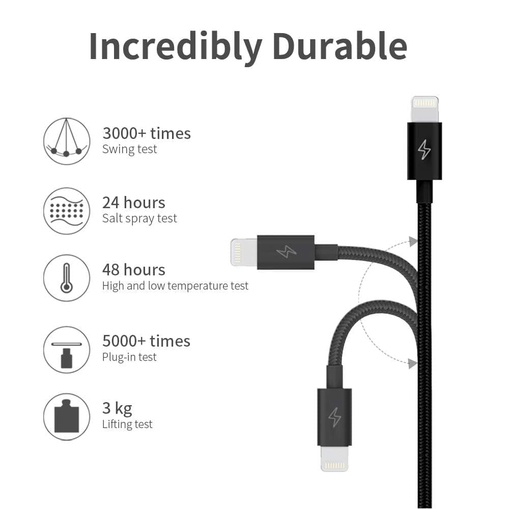 کابل تبدیل USB به لایتنینگ/microUSB روموس مدل CB209 طول 1.5 متر — تصویر ۴