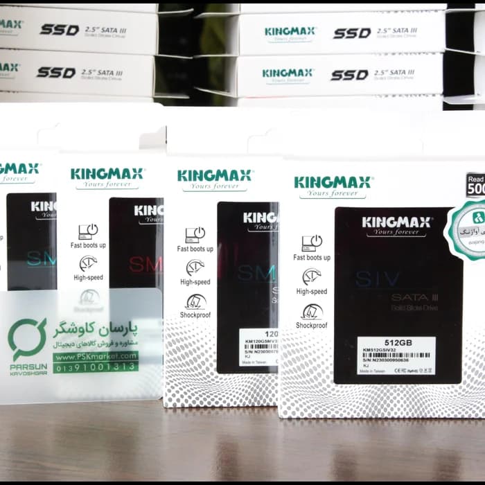 هارد SSD 512 گیگ کینگ مکس مدل SIV — تصویر ۳