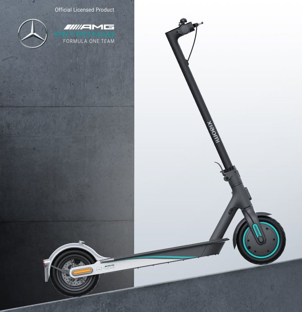 اسکوتر برقی شیائومی مرسدس بنز Mi Electric Scooter Pro 2 Mercedes-AMG Petronas F1 — تصویر ۸