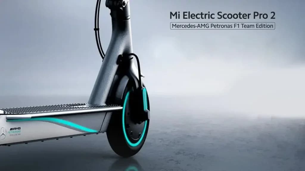 اسکوتر برقی شیائومی مرسدس بنز Mi Electric Scooter Pro 2 Mercedes-AMG Petronas F1 — تصویر ۲