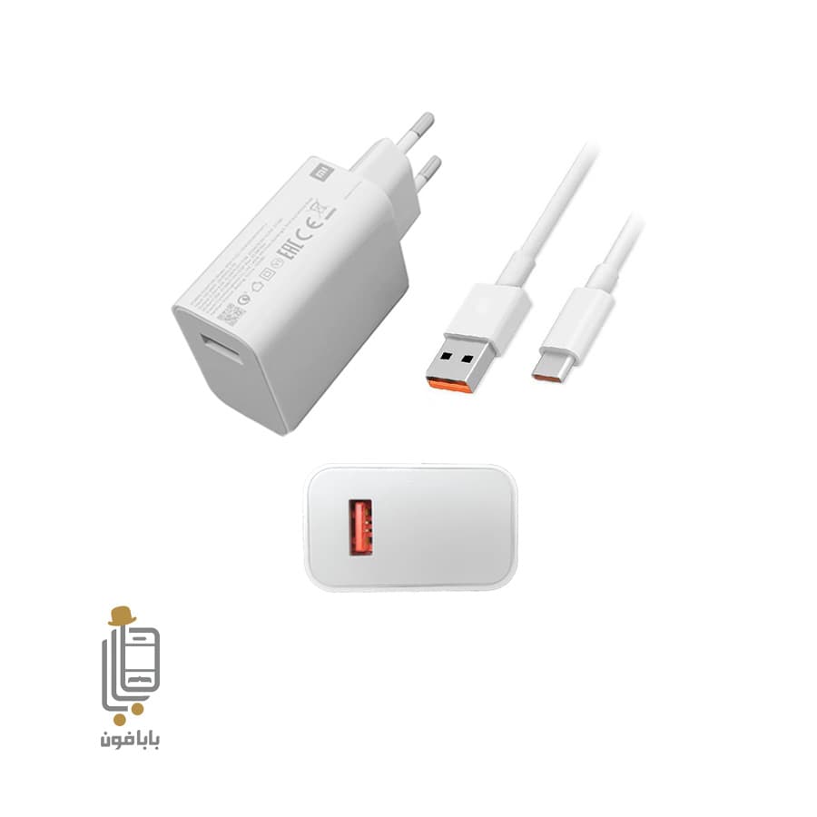 شارژر 33 واتی سازگار با Poco X4 Pro 5G