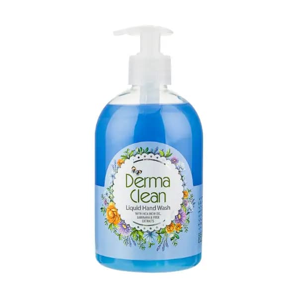 مایع دستشویی درما کلین Derma Clean حاوی عصاره لامیناریا و ویتکس حجم 500 میل — تصویر ۲