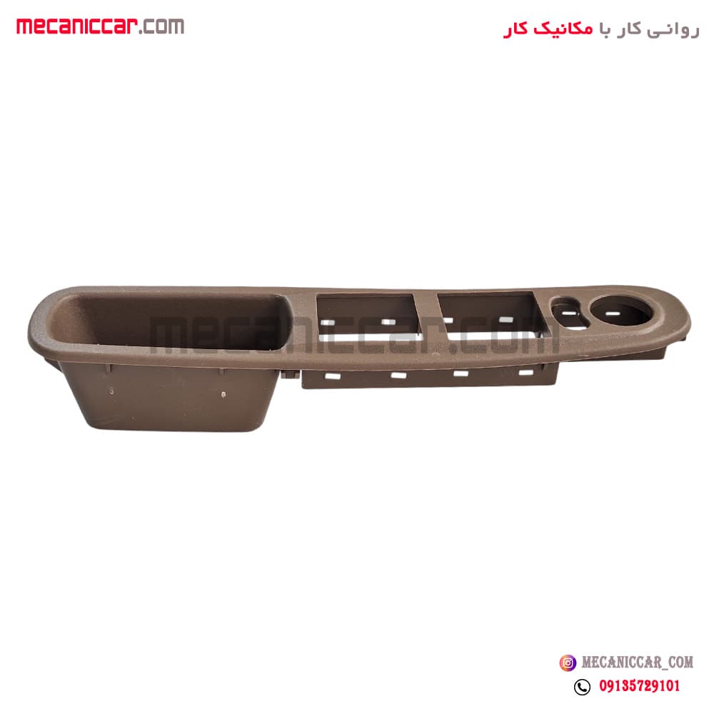 قاب کلید شیشه بالابر (دستگیره مچی) جلو چپ پژو 405 slx اذین پارت — تصویر ۲
