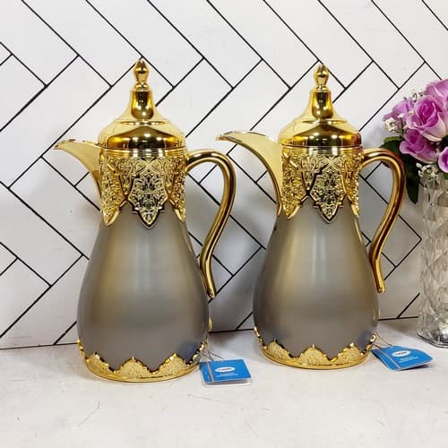 NB3560Fفلاکس فانتزی چای و قهوه طوسی نجیب (1) ارسال نیمه رایگان