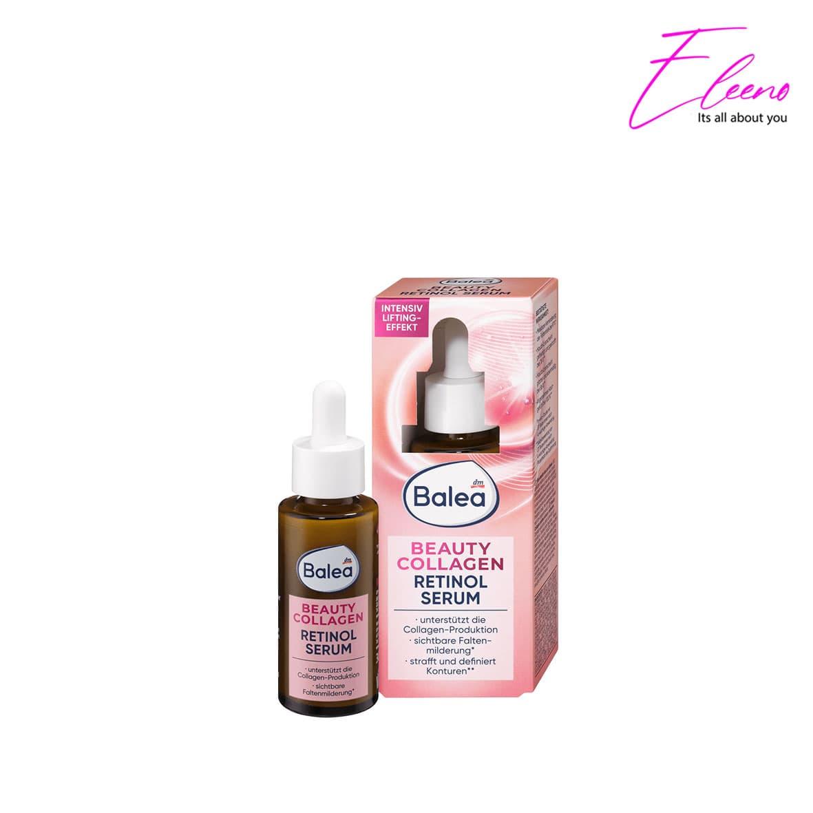 سرم لیفتینگ و سفت کننده رتینول کلاژن ساز باله آ balea collagen retinol serum