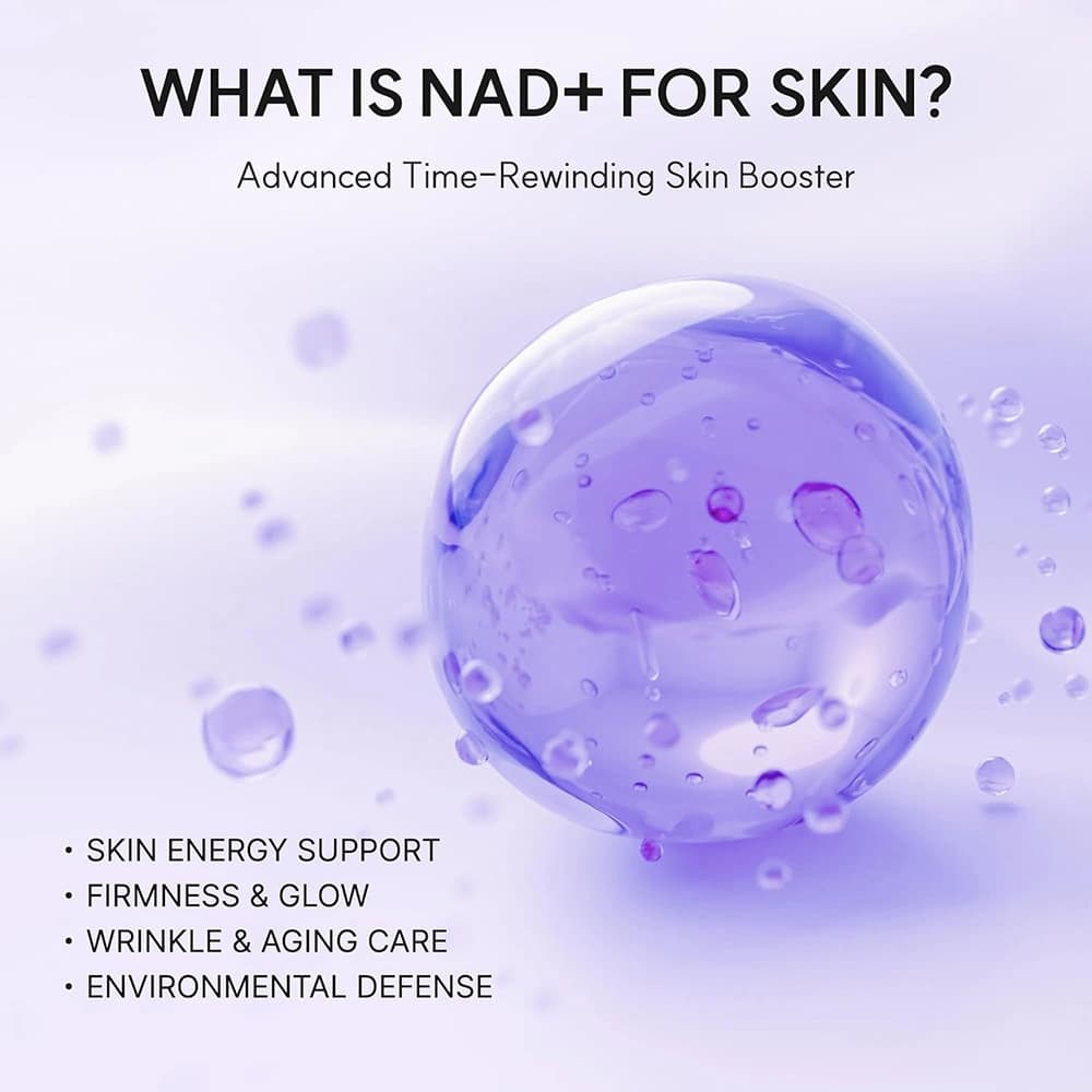 بوستر شات NAD+ آرنسیا ضدچروک و جوانساز صورت و دور چشم — تصویر ۷