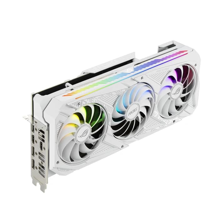 کارت گرافیک ایسوس ROG STRIX GeForce RTX 3080 White OC Edition 10GB GAMING — تصویر ۳