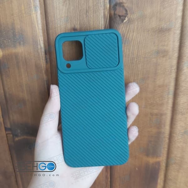 قاب گوشی هواوی Nova 7i قاب سیلیکون خشابی با محافظ لنز دوربین Original Silicone Cover for Huawei Nova 7i/p40 lite — تصویر ۲