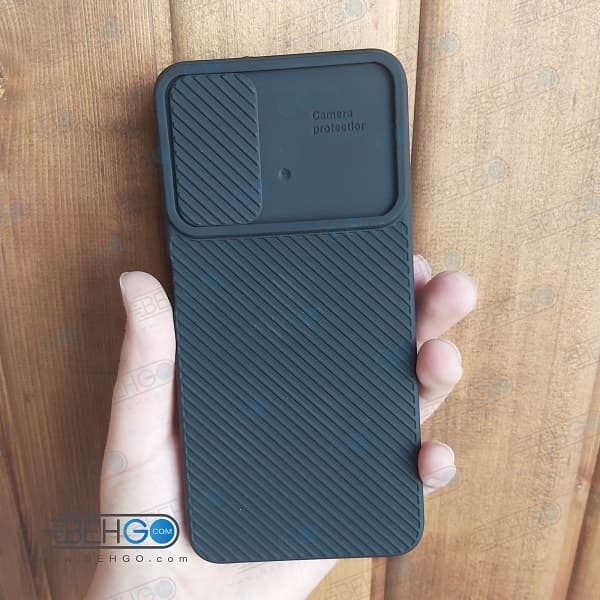 قاب گوشی شیائومی ردمی 9 سیلیکونی خشابی با محافظ لنز دوربین Redmi 9 — تصویر ۴