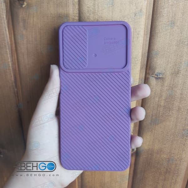 قاب گوشی شیائومی ردمی 9 سیلیکونی خشابی با محافظ لنز دوربین Redmi 9 — تصویر ۵