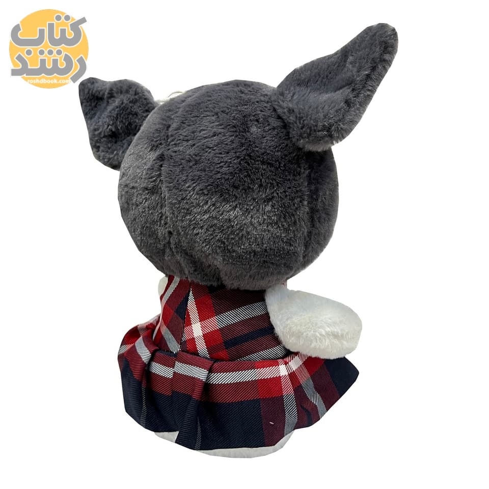 عروسک پولیشی کرومی لباس چارخونه 25 سانتی متر — تصویر ۲