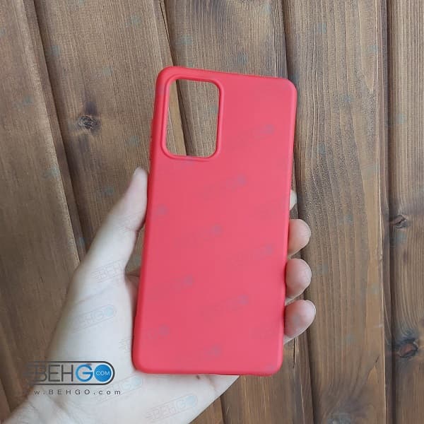 قاب A52 قاب گوشی سامسونگ A52 کاور محافظ سیلیکونی Best Silicone Cover Case for Samsung Galaxy A52 — تصویر ۳