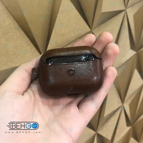 کاور ایرپاد مدل چرمی کیس مناسب ایرپاد پرو airpodPro cover — تصویر ۷