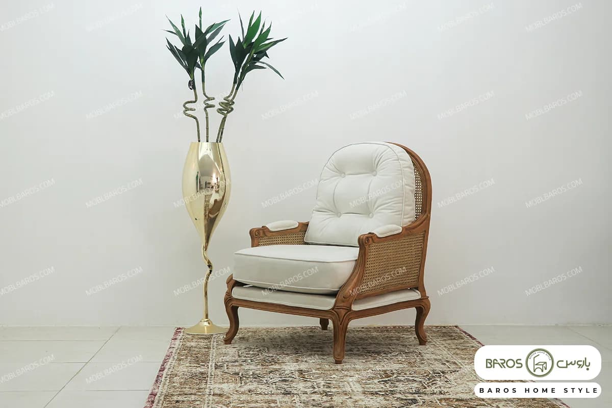 مبل ۱۰ نفره کلاسیک گندم و مبل چستر نیکا و روما و فرانسوی کد ۲ — تصویر ۸