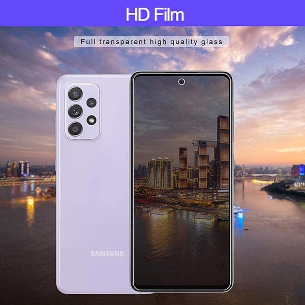 Privacy Full Glass Screen Protector For Samsung Galaxy A53 5G — تصویر ۴