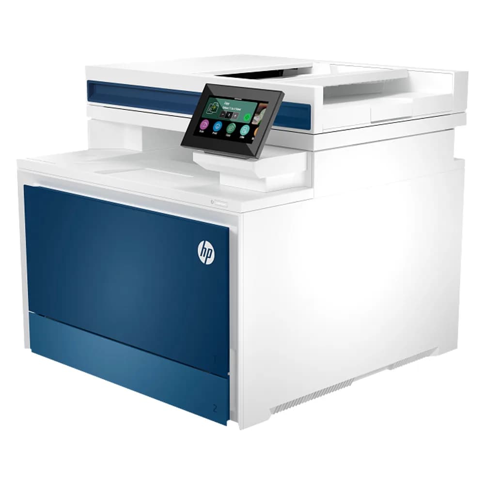 پرینتر لیزری رنگی چندکاره اچپی مدل LaserJet Pro MFP 4303fdn، سایز چاپ A4 با چاپ دورو خودکار، سرعت چاپ تا 35 برگ در دقیقه، فیدر خودکار 50 برگی، اسکن با رزولوشن 1200×1200 DPI و اتصال LAN و USB-A — تصویر ۳