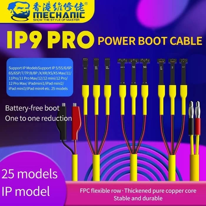 کابل منبع MECHANIC IP9 PRO