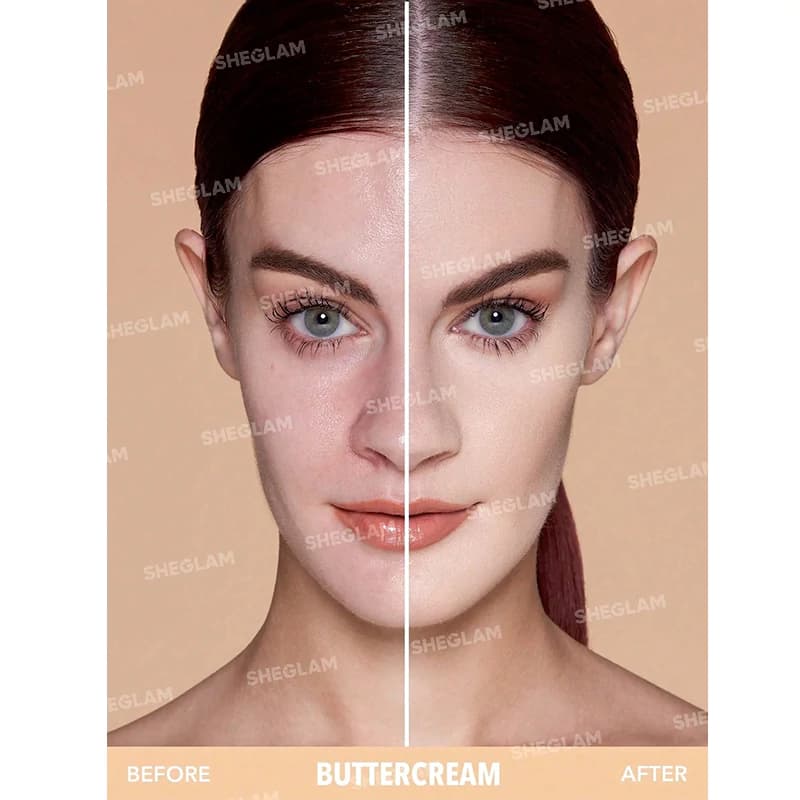 پنکیک شیگلم مدل SKIN FOCUS رنگ BUTTERCREAM وزن 11 گرم — تصویر ۲