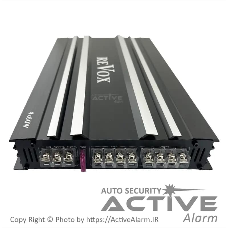 آمپلی فایر 4 کانال REVOX مدل 60 وات — تصویر ۳