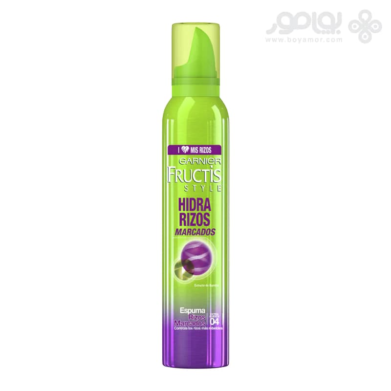 موس رطوبت رسان موهای فر گارنیر FRUCTIS مدل HIDRA RIZOS