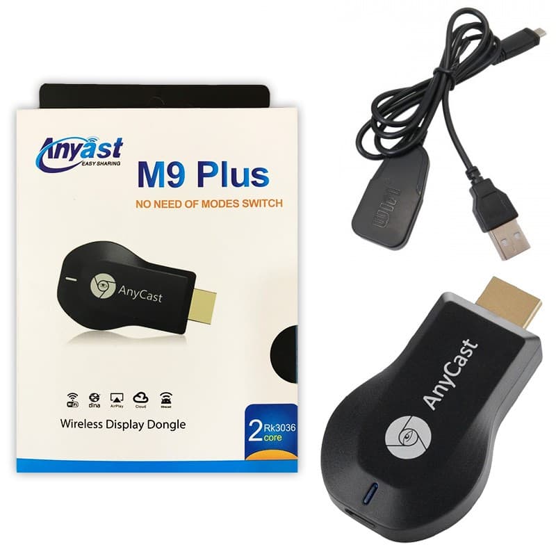 تبدیل HDMI به Wi Fi Any Cast Dongle HD M9 Plus RK3036 — تصویر ۲
