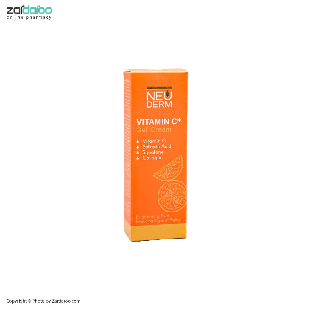 ژل کرم روشن کننده ویتامین C نئودرم Neuderm