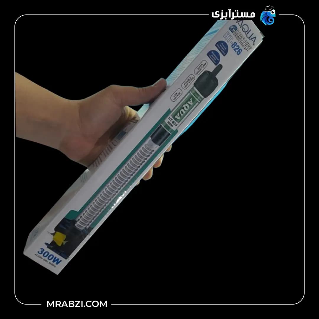 بخاری آکواریوم 3۰۰ وات آکوا مدل HT-826