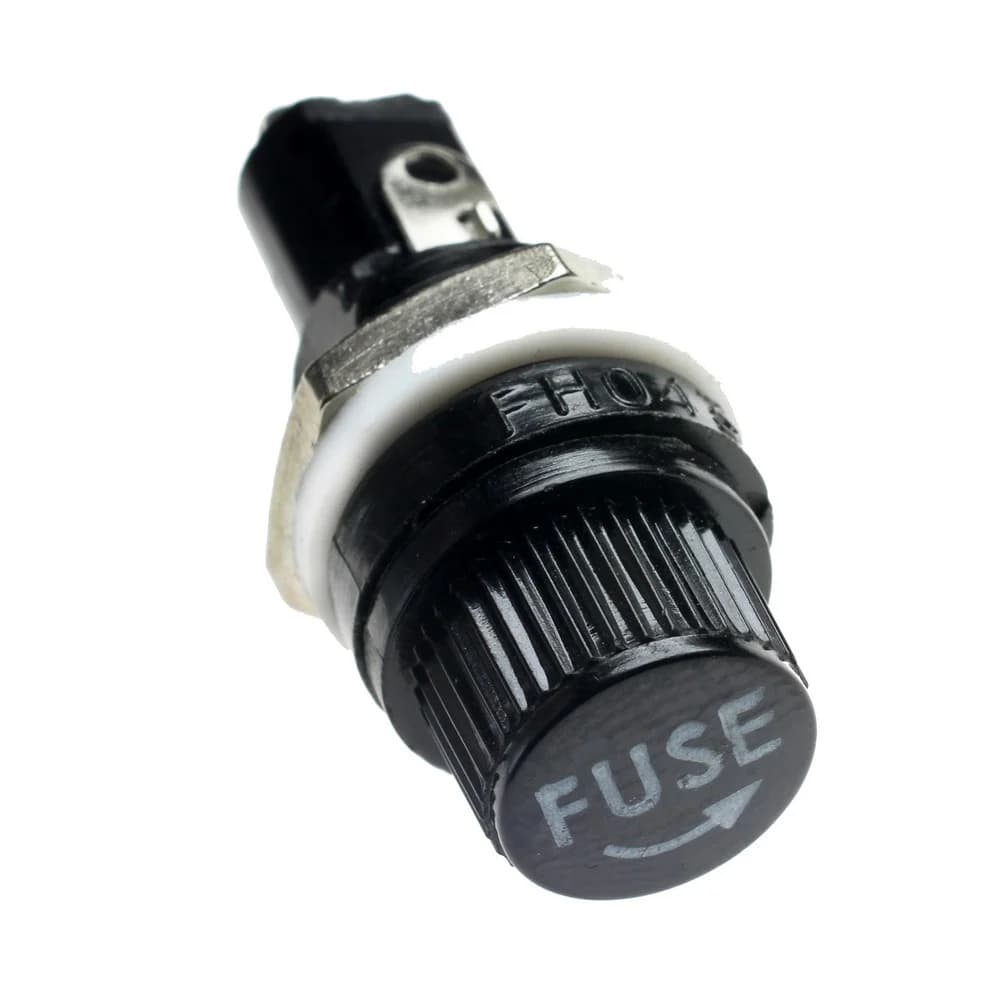 پایه فیوز پیچی کوچک FUSE HOLDER 5*20 — تصویر ۲