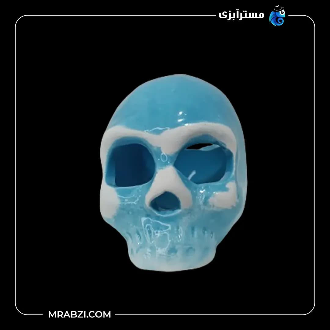سفال رنگی اسکلت متوسط مدل mr47