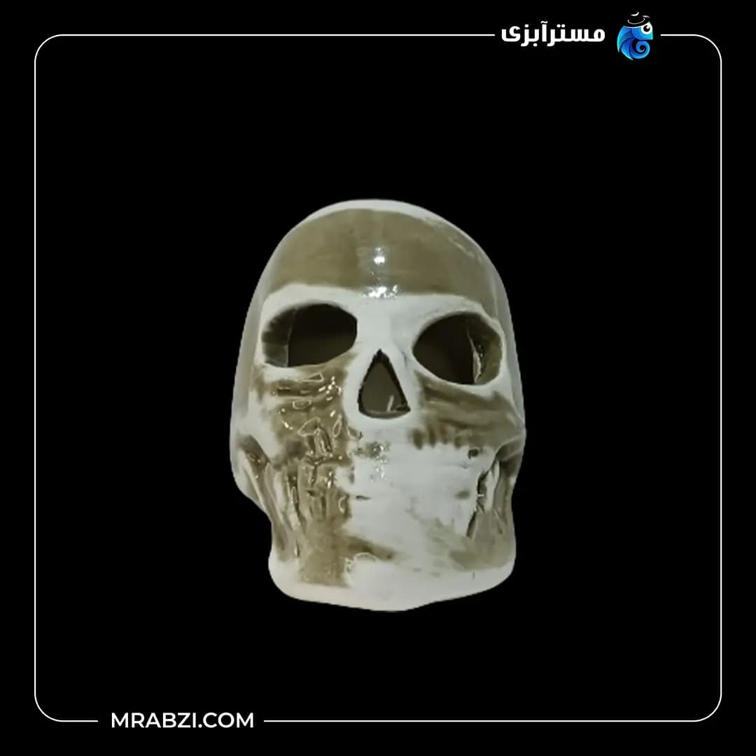 سفال رنگی اسکلت کوچک مدل mr46 — تصویر ۲