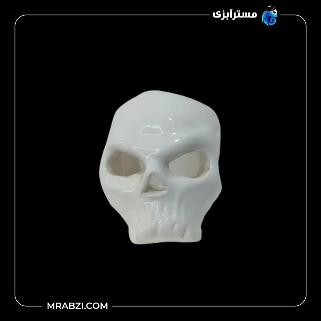 سفال رنگی اسکلت کوچک مدل mr46 — تصویر ۳