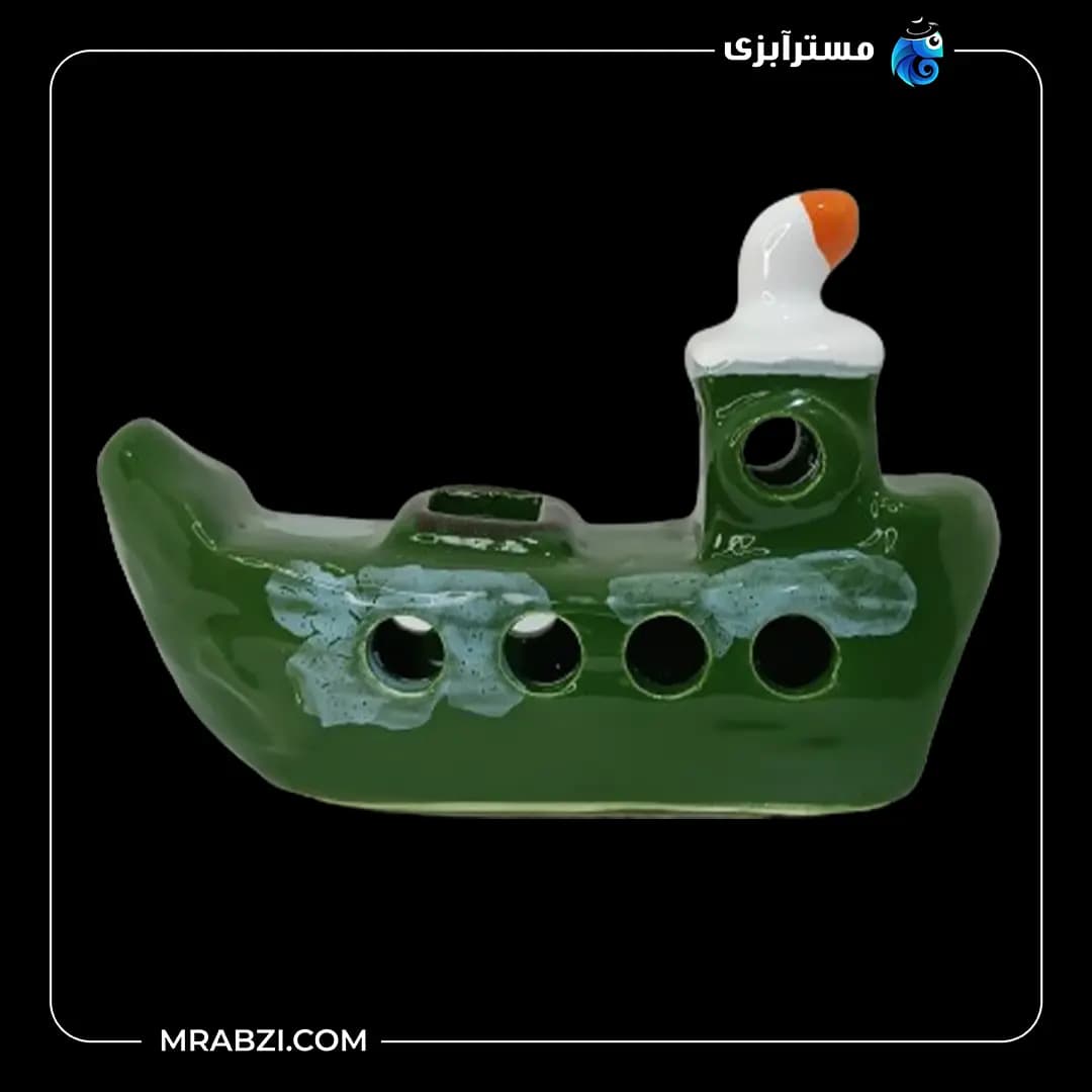 سفال رنگی قایق بزرگ مدل mr40 — تصویر ۴