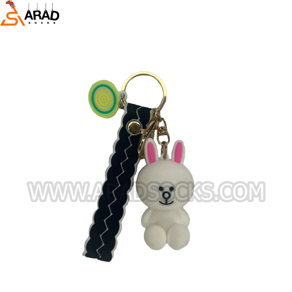 جاکلیدی سیلیکونی طرح خرگوش لاین