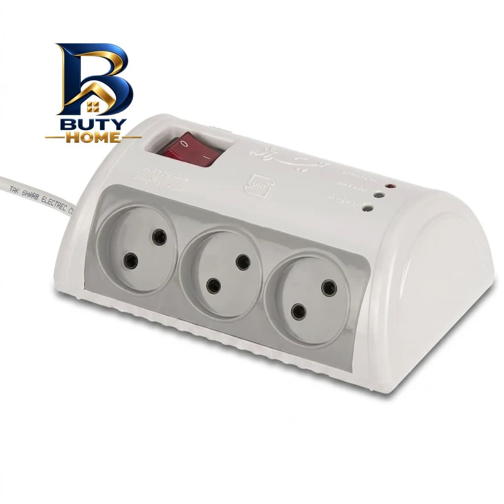 محافظ ولتاژ تیراژه مدل صوتی و تصویری کامپیوتر کد T۱۰۶ اصل — تصویر ۱۰