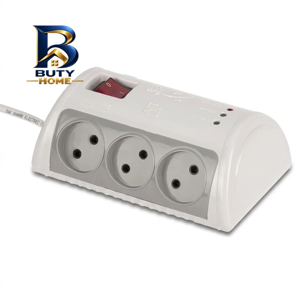 محافظ ولتاژ تیراژه مدل صوتی و تصویری کامپیوتر کد T۱۰۶ اصل — تصویر ۳