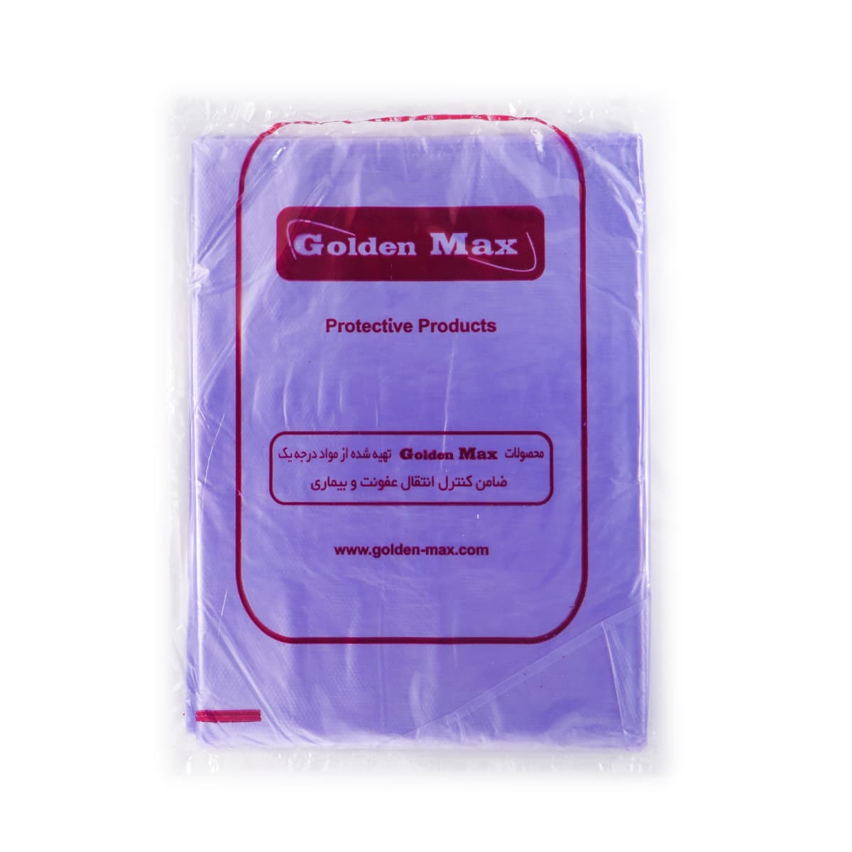 پیش بند نایلونی ساده 50 عددی Golden Max – Apron — تصویر ۲