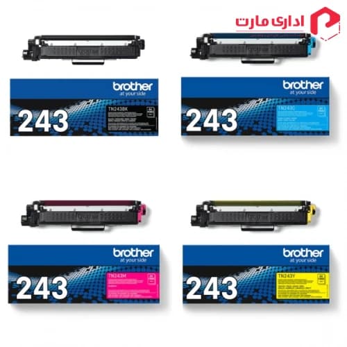 کیت کارتریج تونر لیزری 4 رنگ برادر مدل TN-243 — تصویر ۲