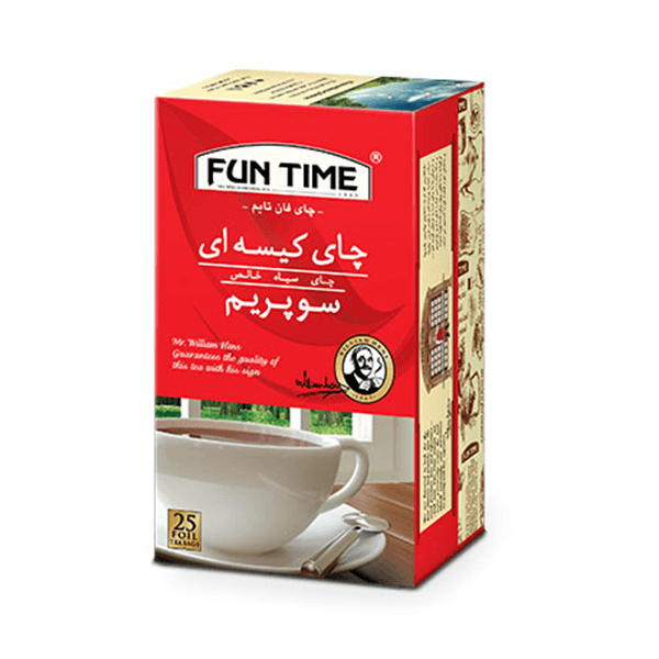 چای سوپریم فان تایم ۲۵ عددی