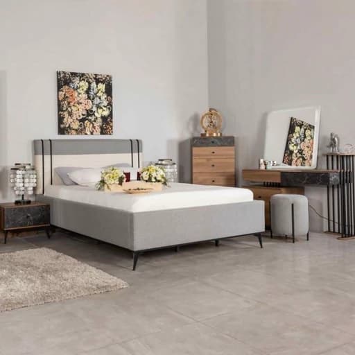 سرویس تخت خواب دونفره F715 مبلمان فرنا مدل 1133457