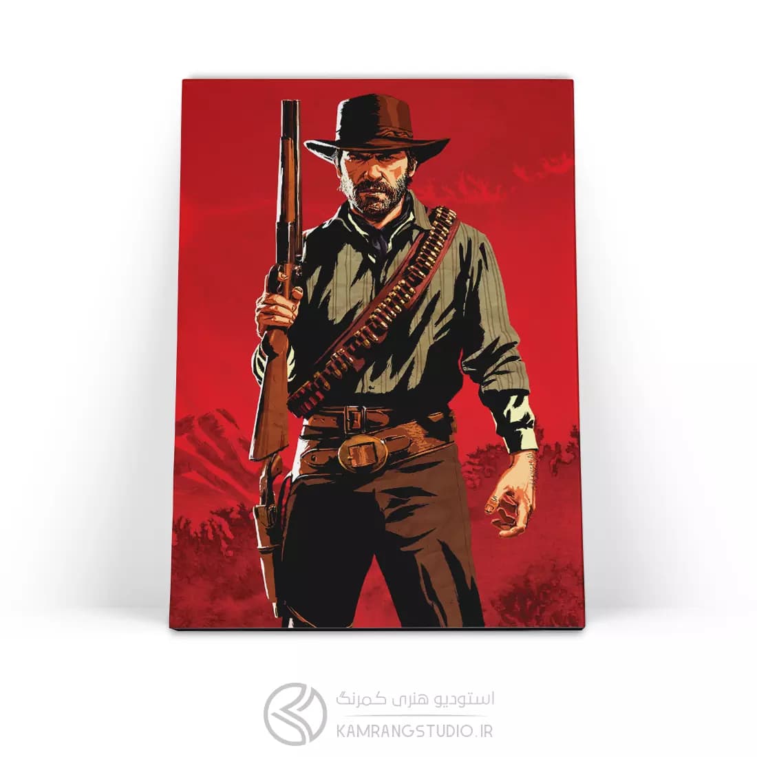 تابلو شاسی رد دد ردمپشن طرح 8 Red Dead Redemption