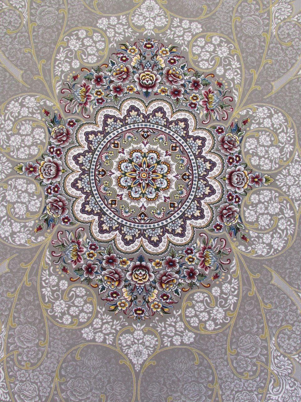 فرش ۷۰۰ شانه طرح چکاوک طوسی — تصویر ۷