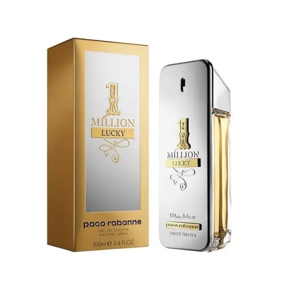 عطر پاکو رابان وان میلیون لاکی مردانه ادوتویلت 100 میل — تصویر ۲