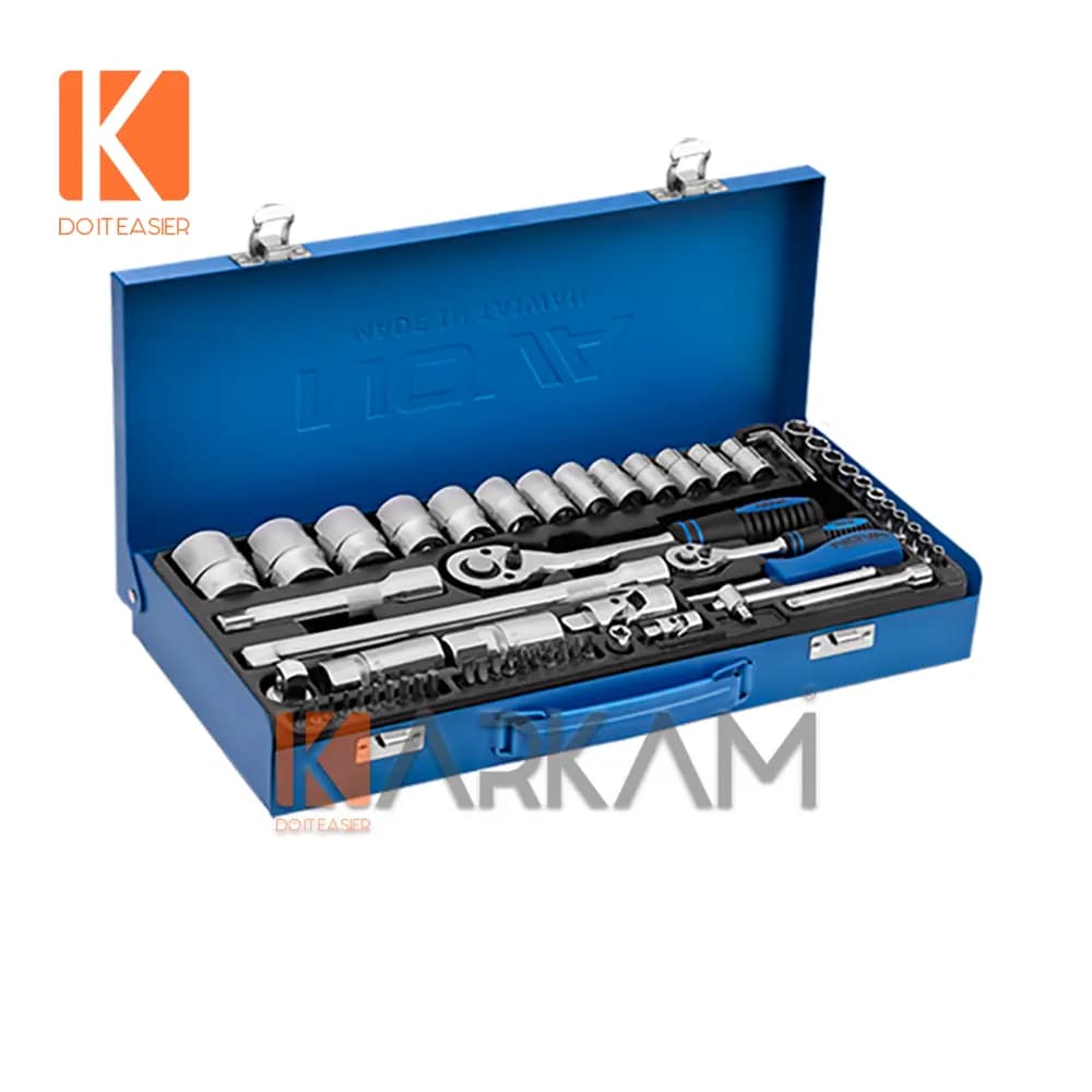 جعبه بکس 60 پارچه 1.2 – 1.4 اینچ NTS-7016 نوا