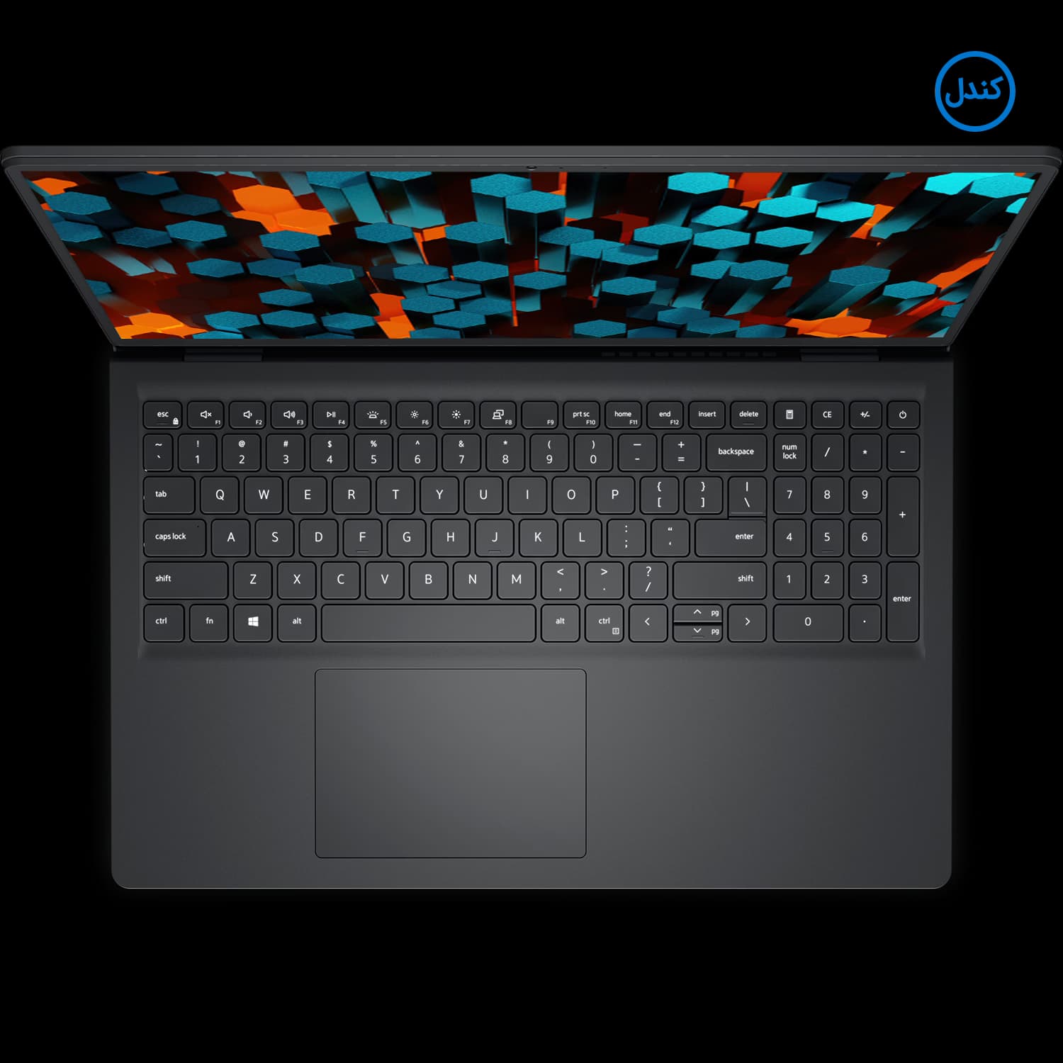 لپ تاپ 15 اینچی سری دل مدل DELL 15250-C3-100u-8GB DDR4-512GB — تصویر ۴