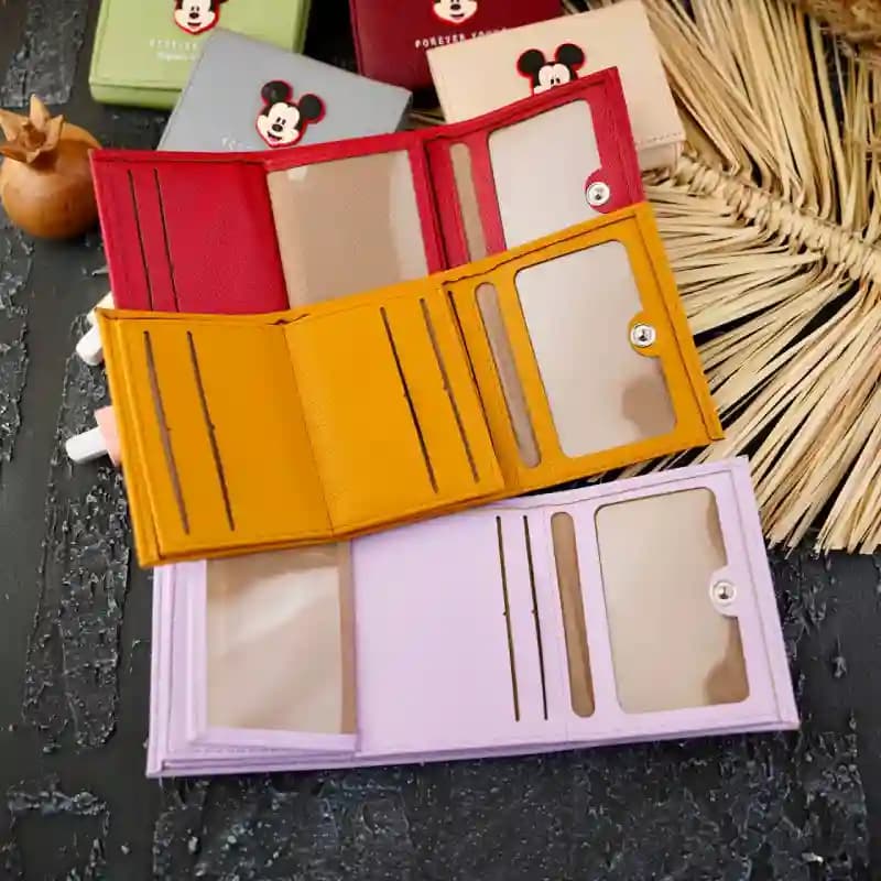 کیف پول سه لت شرانگ میکی موس 50-146 — تصویر ۲