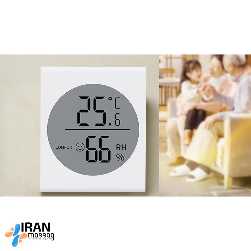 دماسنج و رطوبت سنج شیائومی مدل TH51 |با صفحه نمایش LCD — تصویر ۴