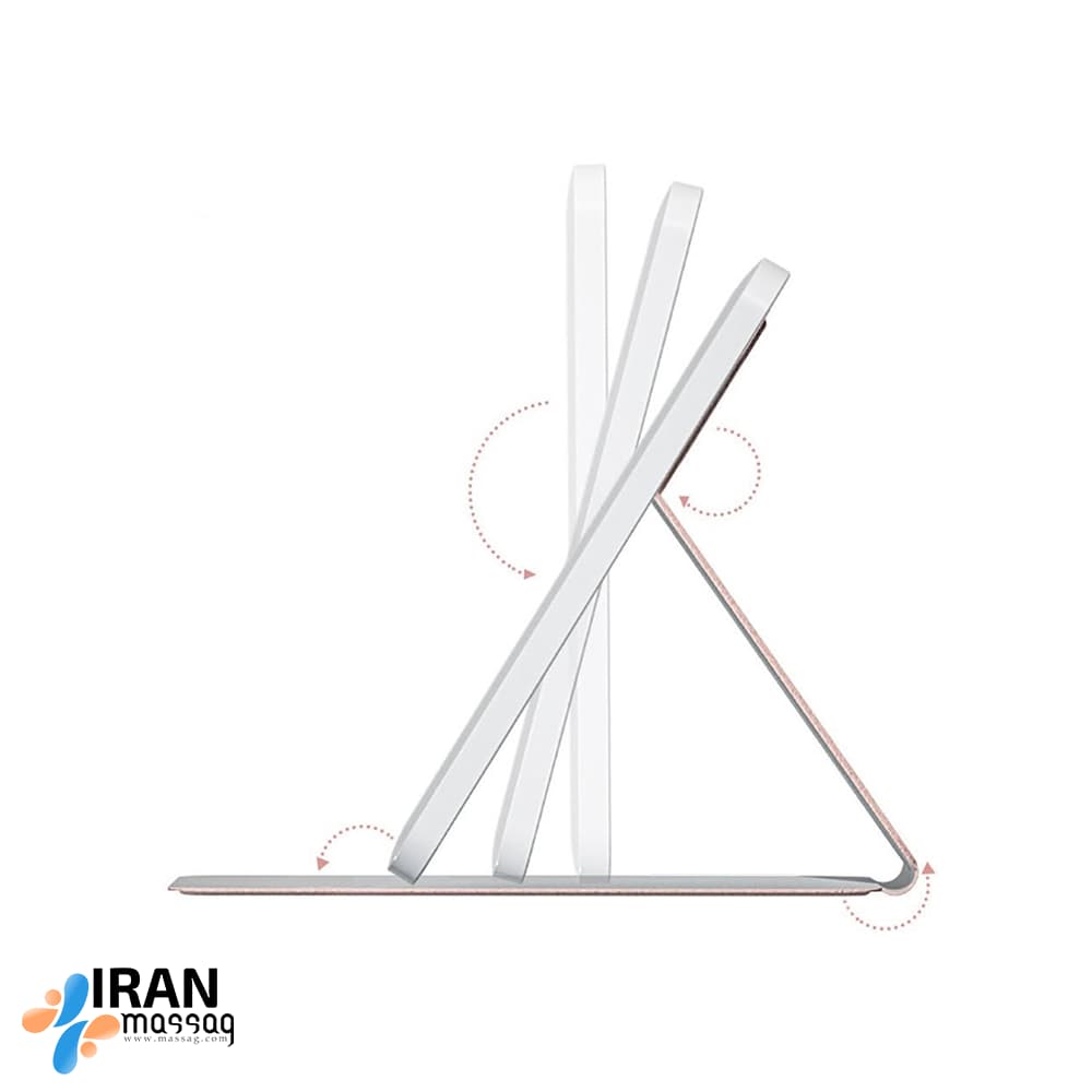 آینه آرایشی FM006 دوکو شیائومی لمسی |همراه با پایه تنظیم شونده — تصویر ۳