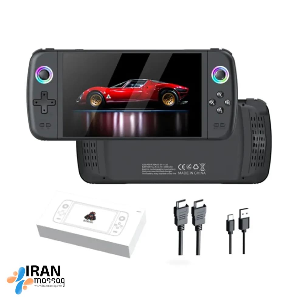 کنسول بازی دستی مدل M27 | صفحهنمایش ۷ اینچی، حافظه بالا و هزاران بازی کلاسیک — تصویر ۲