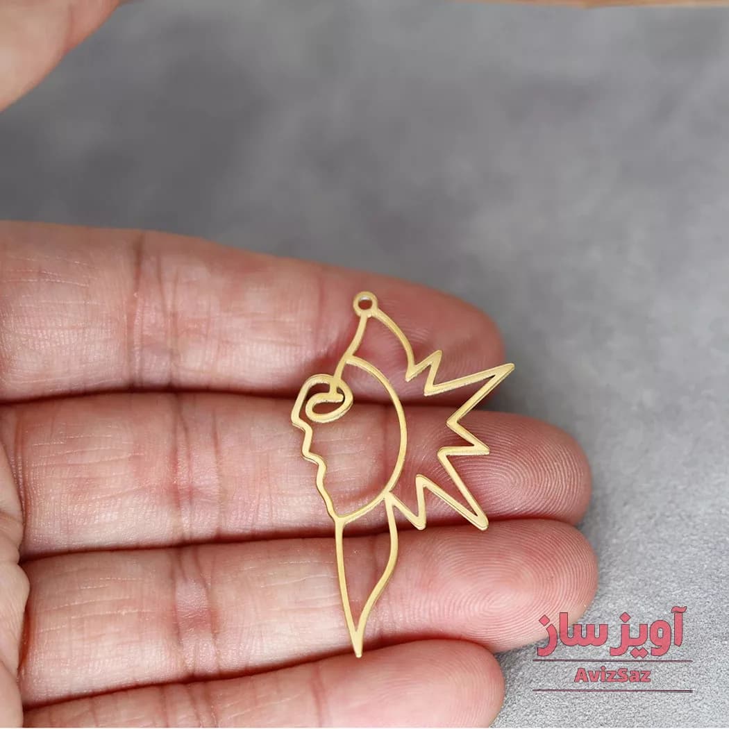 گردنبند خورشید کد 101463