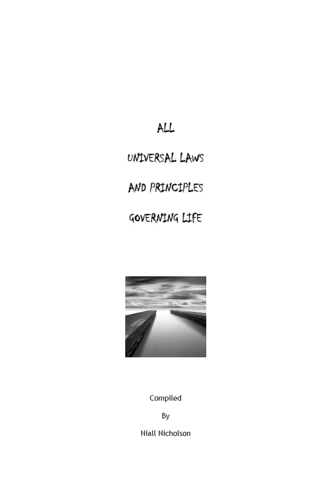 کتاب All Universal Laws and Principles (همه قوانین و اصول جهانی) نسخه انگلیسی PDF